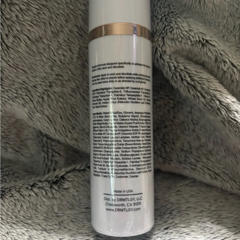 NWT DRMTLGY Advanced Neck Cream - 1.8 oz - Picture 3 of 5
